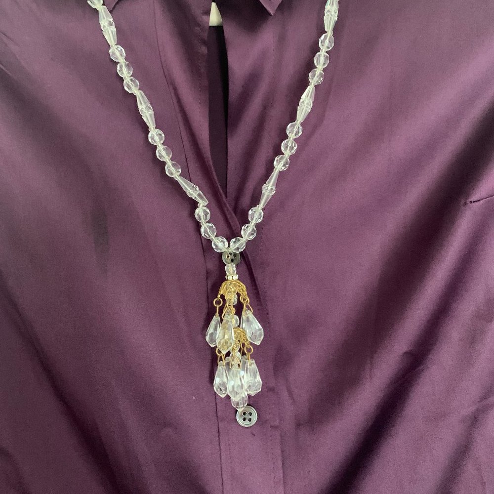 Miriam Haskell Signed Vintage Necklace - Picture 5 of 10